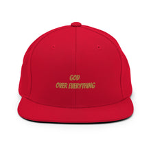 Load image into Gallery viewer, God Over Everything Snapback Hat