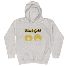Load image into Gallery viewer, Black Gold Kids Hoodie