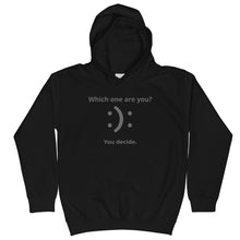 Load image into Gallery viewer, Happy/Sad Kids Hoodie