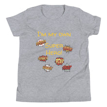 Load image into Gallery viewer, Comic Superhero Youth Short Sleeve T-Shirt