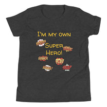 Load image into Gallery viewer, Comic Superhero Youth Short Sleeve T-Shirt