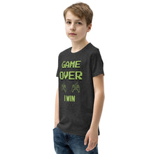 Load image into Gallery viewer, Game Over Youth Short Sleeve T-Shirt