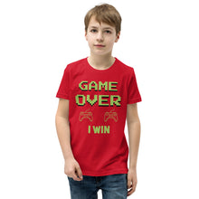 Load image into Gallery viewer, Game Over Youth Short Sleeve T-Shirt