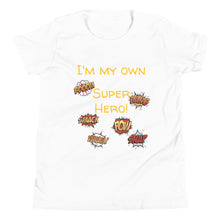 Load image into Gallery viewer, Comic Superhero Youth Short Sleeve T-Shirt