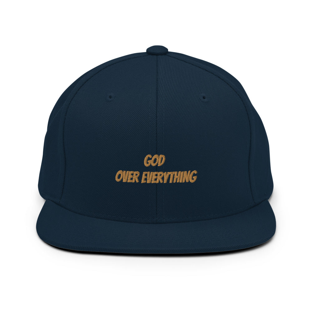 God Over Everything Snapback Hat