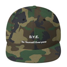 Load image into Gallery viewer, B.Y.E. Snapback Hat
