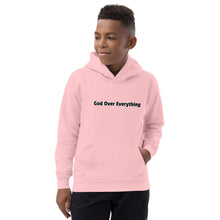 Load image into Gallery viewer, God Over Everything Kids Hoodie
