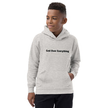 Load image into Gallery viewer, God Over Everything Kids Hoodie
