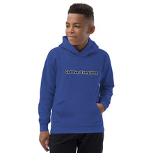 Load image into Gallery viewer, God Over Everything Kids Hoodie
