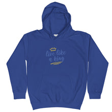 Load image into Gallery viewer, Live Like A King Kids Hoodie
