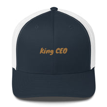Load image into Gallery viewer, King CEO Trucker Cap
