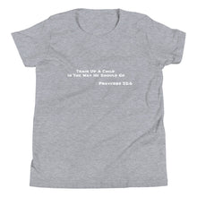 Load image into Gallery viewer, Train Up A Child Youth Short Sleeve T-Shirt

