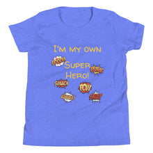Load image into Gallery viewer, Comic Superhero Youth Short Sleeve T-Shirt
