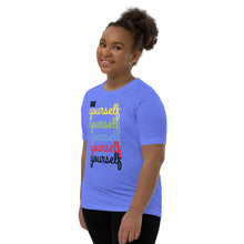 Load image into Gallery viewer, Be Yourself Youth Short Sleeve T-Shirt
