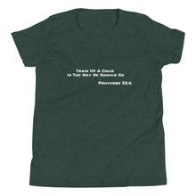Load image into Gallery viewer, Train Up A Child Youth Short Sleeve T-Shirt
