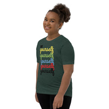 Load image into Gallery viewer, Be Yourself Youth Short Sleeve T-Shirt

