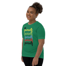 Load image into Gallery viewer, Be Yourself Youth Short Sleeve T-Shirt
