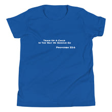 Load image into Gallery viewer, Train Up A Child Youth Short Sleeve T-Shirt
