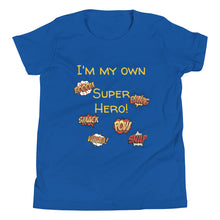 Load image into Gallery viewer, Comic Superhero Youth Short Sleeve T-Shirt

