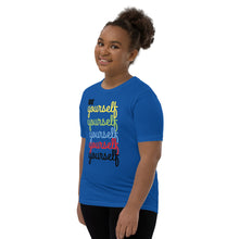 Load image into Gallery viewer, Be Yourself Youth Short Sleeve T-Shirt
