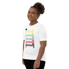 Load image into Gallery viewer, Be Yourself Youth Short Sleeve T-Shirt
